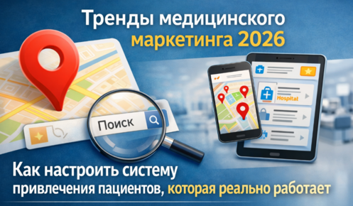 Тренды медицинского маркетинга 2026: как настроить систему привлечения пациентов, которая реально работает